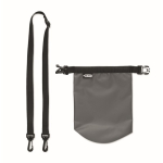 Borsa sportiva personalizzata impermeabile da 1,5l Bayside color grigio scuro quarta vista