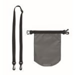 Borsa sportiva personalizzata impermeabile da 1,5l Bayside color grigio scuro quinta vista