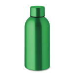 Borraccia monocromatica anti goccia in acciaio inox riciclato 500ml