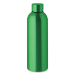 Borraccia in acciaio inox riciclato antigoccia 750 ml color verde