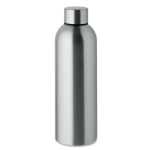 Borraccia in acciaio inox riciclato antigoccia 750 ml color argento opaco