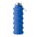 Borraccia pieghevole in silicone con moschettone 500 ml