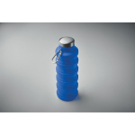 Borraccia pieghevole in silicone con moschettone 500 ml