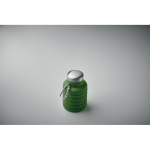 Borraccia pieghevole in silicone con moschettone 500 ml sesta vista