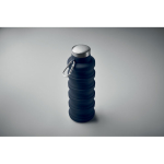Borraccia pieghevole in silicone con moschettone 500 ml