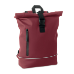 Zaino rolltop con striscia riflettente e tasca impermeabile PC 15''