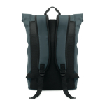 Zaino rolltop con striscia riflettente e tasca impermeabile PC 15''