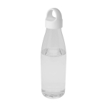 Borraccia in plastica riciclata con manico per il trasporto 800ml color trasparente