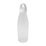 Borraccia in plastica riciclata con manico per il trasporto 800ml color trasparente seconda vista