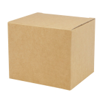 Tazza in ceramica con finitura opaca e manico squadrato 370ml seconda vista con scatola