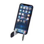 Supporto tablet promozionale con logo da tavolo regolabile Minim color bianco