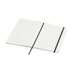 Taccuino con copertina rigida e carta in pietra A5 fogli a righe color bianco seconda vista