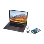 Cavo di ricarica rapida in plastica riciclata sincronizzazione 5 in 1 quarta vista