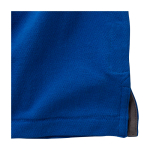 Polo a manica corta uomo in cotone piqué 200 g/m² Elevate Life color blu