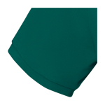 Polo a manica corta uomo in cotone piqué 200 g/m² Elevate Life color verde scuro vista dettaglio 2