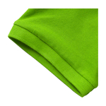 Polo a manica corta uomo in cotone piqué 200 g/m² Elevate Life color verde fluorescente
