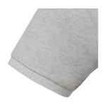 Polo a manica corta uomo in cotone piqué 200 g/m² Elevate Life color grigio chiaro jensato vista dettaglio 2