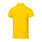 Polo a manica corta uomo in cotone piqué 200 g/m² Elevate Life terza vista posteriore