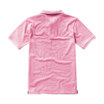 Polo a manica corta uomo in cotone piqué 200 g/m² Elevate Life vista piatta