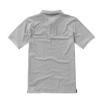 Polo a manica corta uomo in cotone piqué 200 g/m² Elevate Life vista piatta