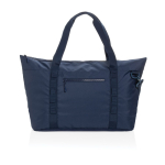 Borsa termica XL in RPET con due manici e tracolla da 30L Sonny Aware color blu mare