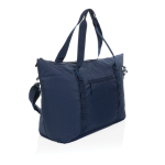 Borsa termica XL in RPET con due manici e tracolla da 30L Sonny Aware color blu mare seconda vista