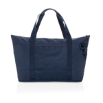Borsa termica XL in RPET con due manici e tracolla da 30L Sonny Aware color blu mare terza vista