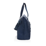 Borsa termica XL in RPET con due manici e tracolla da 30L Sonny Aware color blu mare quarta vista