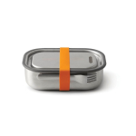 Lunch box in acciaio inox con posate e fascia Black+Blum da 1 litro