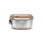 Lunch box in acciaio inox con posate e fascia Black+Blum da 1 litro terza vista