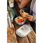 Lunch box in acciaio inox con posate e fascia Black+Blum da 1 litro vista ambiente 2