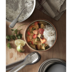 Lunch box in vetro con coperchio in silicone Black+Blum da 750ml vista ambiente 2