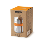 Borraccia termica in acciaio inox anti perdita Black+Blum da 400ml vista con scatola