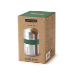 Borraccia termica in acciaio inox anti perdita Black+Blum da 400ml vista con scatola