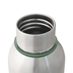 Borraccia termica in acciaio inox con manico Black+Blum da 500ml color verde oliva quarta vista