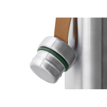 Borraccia termica in acciaio inox con manico Black+Blum da 500ml color verde oliva quinta vista