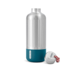 Borraccia termica grande in acciaio inox Black+Blum da 850ml color turchese seconda vista