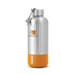 Borraccia termica grande in acciaio inox Black+Blum da 850ml vista con logo