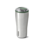 Bicchiere termico in acciaio inox antigoccia Black+Blum da 600ml color verde oliva seconda vista