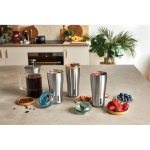 Bicchiere termico in acciaio inox antigoccia Black+Blum da 600ml