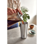 Bicchiere termico in acciaio inox antigoccia Black+Blum da 600ml