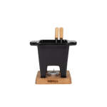 Set fonduta in ceramica di alta gamma con garanzia a vita Boska color nero