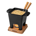 Set fonduta in ceramica di alta gamma con garanzia a vita Boska color nero seconda vista
