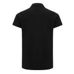 Polo piqué in cotone riciclato donna casual fit M da 220 g/m2 Iqoniq color nero seconda vista