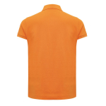 Polo piqué in cotone riciclato donna casual fit M da 220 g/m2 Iqoniq color arancione seconda vista