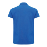 Polo piqué in cotone riciclato donna casual fit M da 220 g/m2 Iqoniq color blu reale seconda vista
