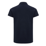 Polo piqué in cotone riciclato donna casual fit M da 220 g/m2 Iqoniq color blu mare seconda vista