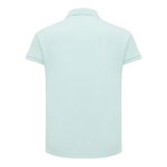 Polo piqué in cotone riciclato donna casual fit M da 220 g/m2 Iqoniq color verde menta seconda vista