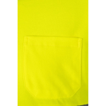 Polo a maniche lunghe extra large ad alta visibilità 150g/m2 Velilla color giallo quinta vista