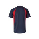 Maglietta tecnica bicolore interamente in poliestere 160 g/m2 Velilla color rosso